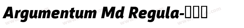 Argumentum Md Regula字体转换
